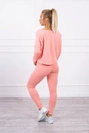 Sada s oversize halenkou morel