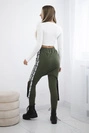 Pants/Suit with selfie lettering khaki