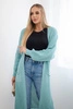 Openwork cardigan with pockets mint