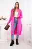 Sweater Cardigan weave the braid pink neon