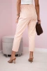 Punto trousers tied at the waist apricot