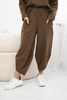 Set Punto Milano Winter sweatshirt + pants chocolate