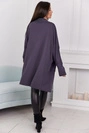 Cape with pockets graphite