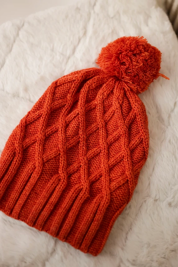 Cap with fleece Milano K203 foxy