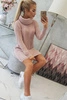 Sweater with golf powdered pink
