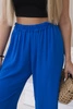 Wide-leg trousers cornflower blue