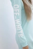 Mátové šaty Off White