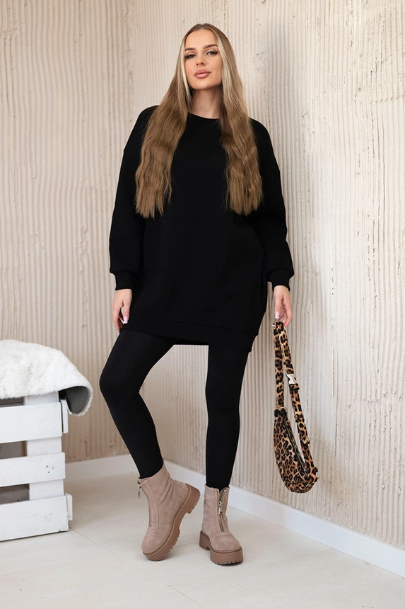 Isoliertes Sweatshirt mit kalifornischem Schriftzug schwarz