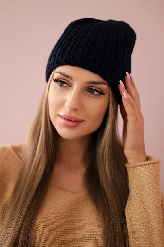 Damenmütze Rebeka K345 navy blau