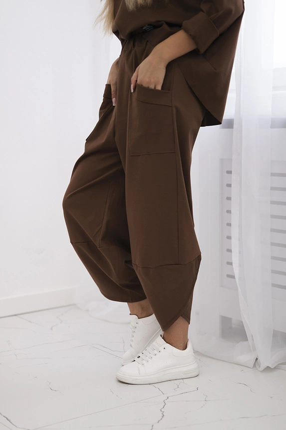 Set Punto Milano Winter Sweatshirt + Hose braun