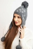 Women's long eared cap Emma K343 jeans
