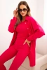3-teiliges Set Bluse, Top und Leggings fuchsia