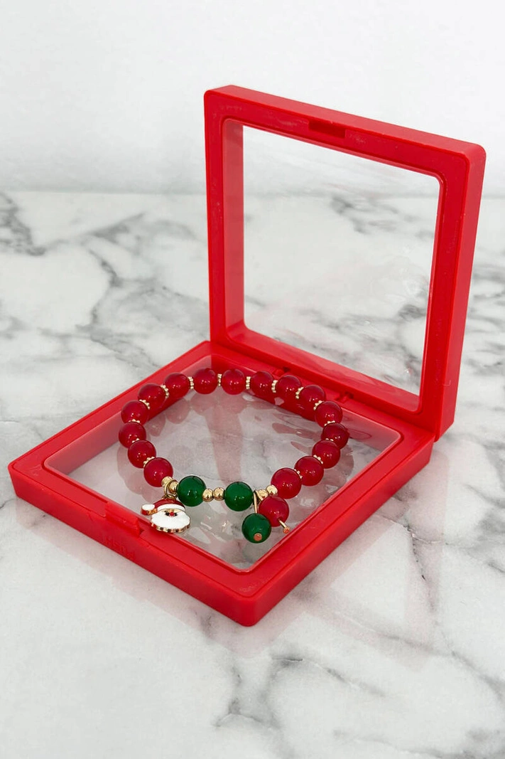 Christmas Bracelet SL435-202 Santa's Head