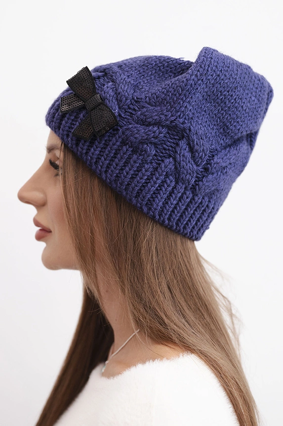 Cap with turn up Magda K293 camel