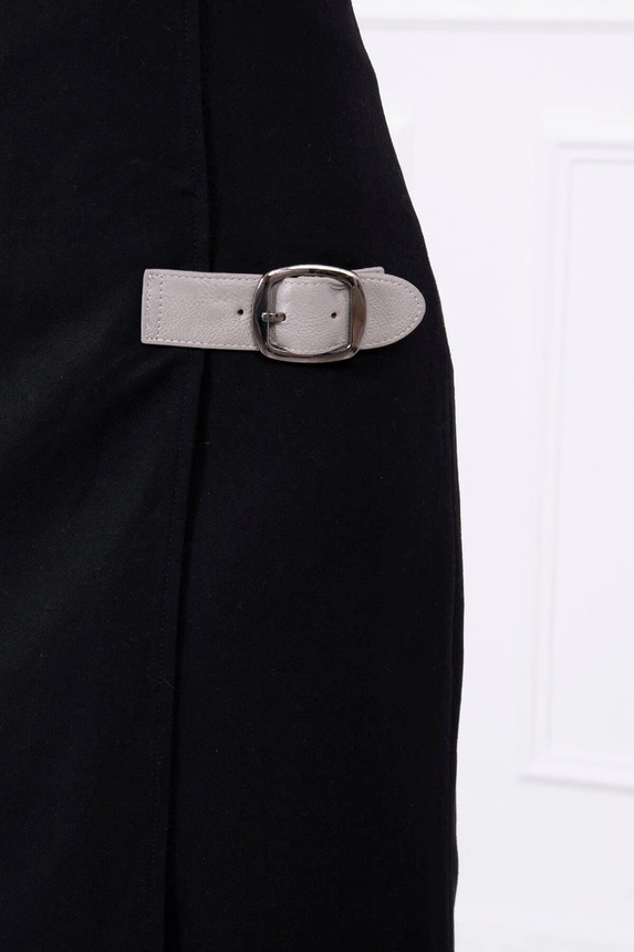 Trägerloses Kleid schwarz