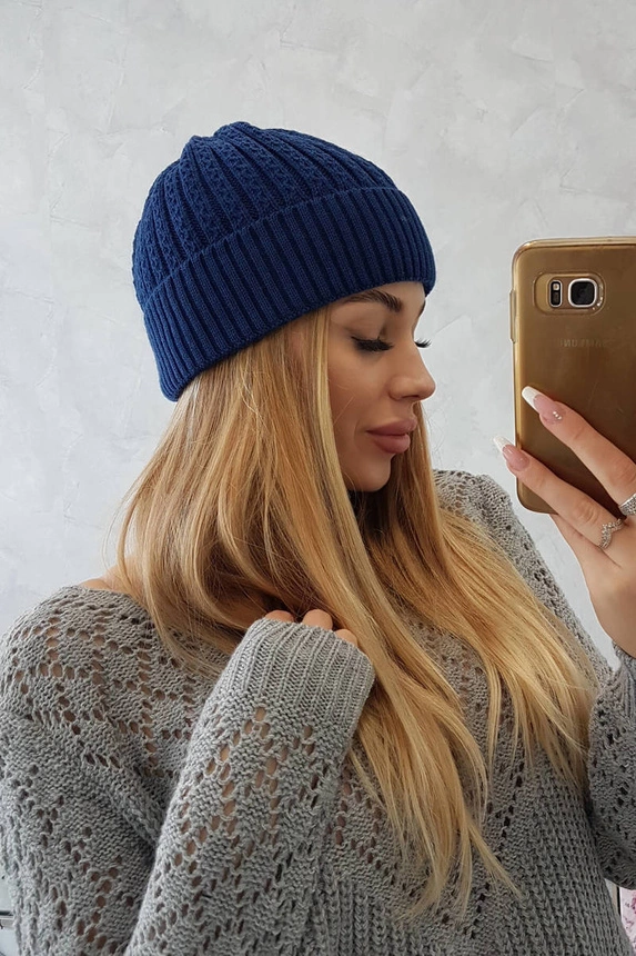 Plona kepurėlė Veronica K249 rugiagėlė