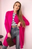 Sweater with batwing sleeve fuchsia