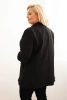Elegant Plus Size women's blazer black