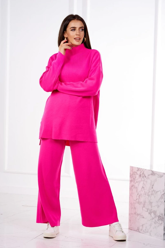 Pullover-Set 2-teilig pink neon