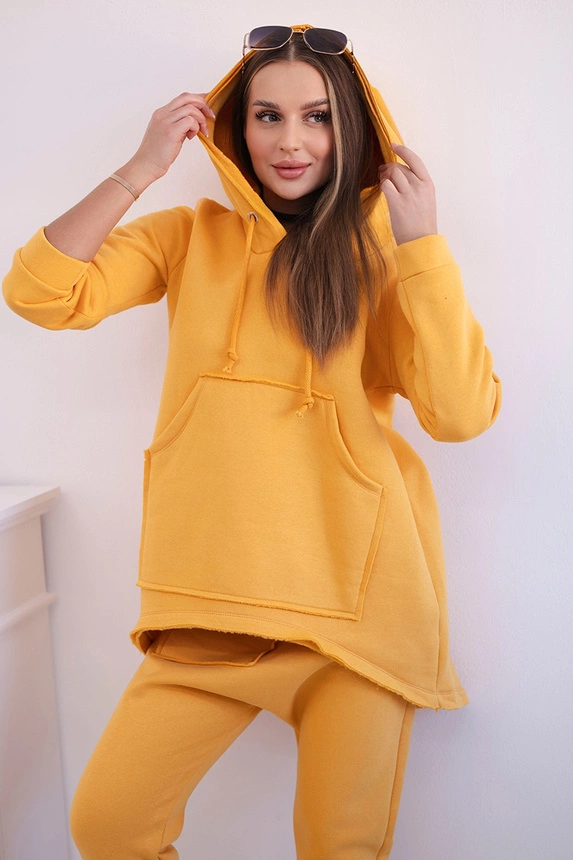 Set with pants Baggy mustard