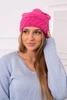 Women's cap Dagmara K332 pink