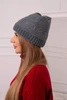 Women's cap Amira K359 dark grey