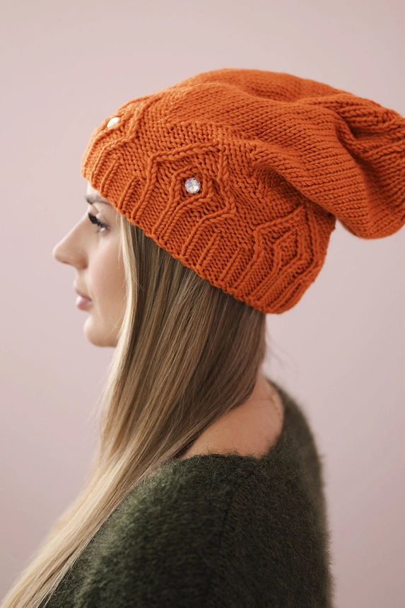 Women's cap Ramona K383 orange