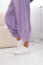 Baumwollset Bluse + Hose hellviolett