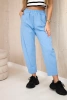 Trousers with pockets Summer Punto blue