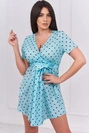 Dotted dress mint