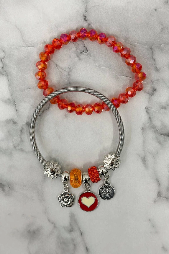 Armband SL519-85 Orange