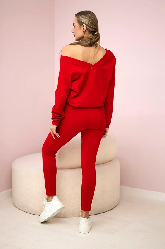 Zirkonová sada panther červená