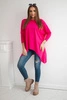 Blouse oversize fuchsia