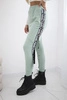 Pants/Suit with selfie lettering dark mint