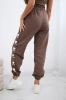 Amour cotton trousers mocca