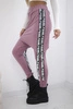 Pants/Suit with selfie lettering dark pink