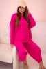 Set der neuen Punto Sweatshirt-Hose Fuchsia