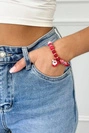 Christmas Bracelet SL435-211 Santa Claus with a sack