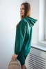 Hooded dress green