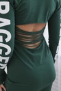 Zerlumptes grünes Kleid