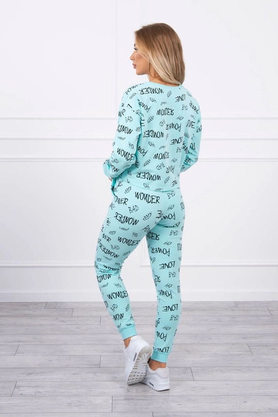 Satz mit Aufschriften postfrisch