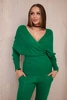 Zweiteiliges Pullover-Set grün