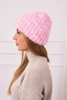 Women's cap Cina K259 light pink