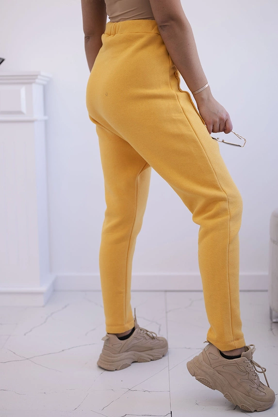 Set with pants Baggy mustard