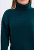 Sweater with a turtleneck maritime