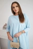 Blouse oversize azure