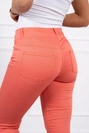Colorful jeans dark apricot
