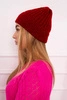 Cap thin Wioletta K251 red