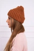 Cap with turn up Magda K293 camel