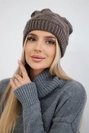Dámská čepice Nastia K373 mocca